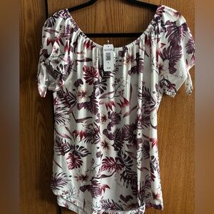 Floral Off-Shoulder Top